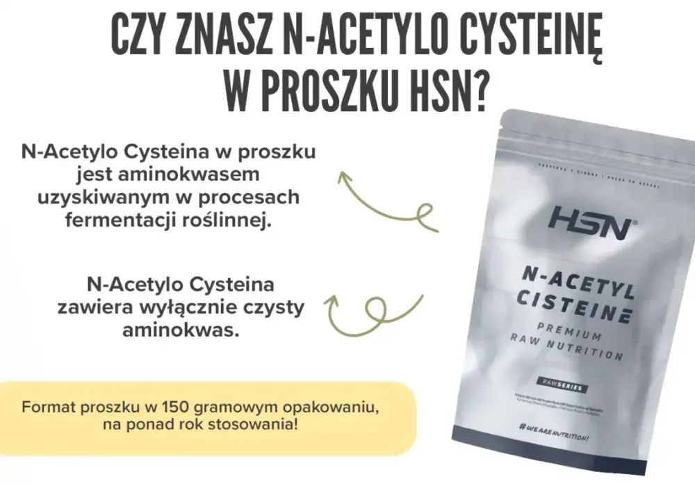 Cysteina - Rola, źródła i suplementacja - Kiedy warto wybrać NAC?