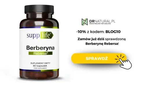Berberyna na glikemię i odchudzanie - działanie i ryzyko