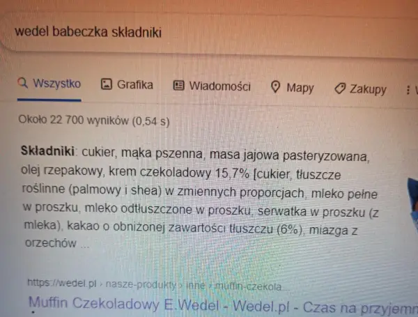 Ile kcal ma babeczka Wedel - Jak mądrze wliczyć ją do diety?